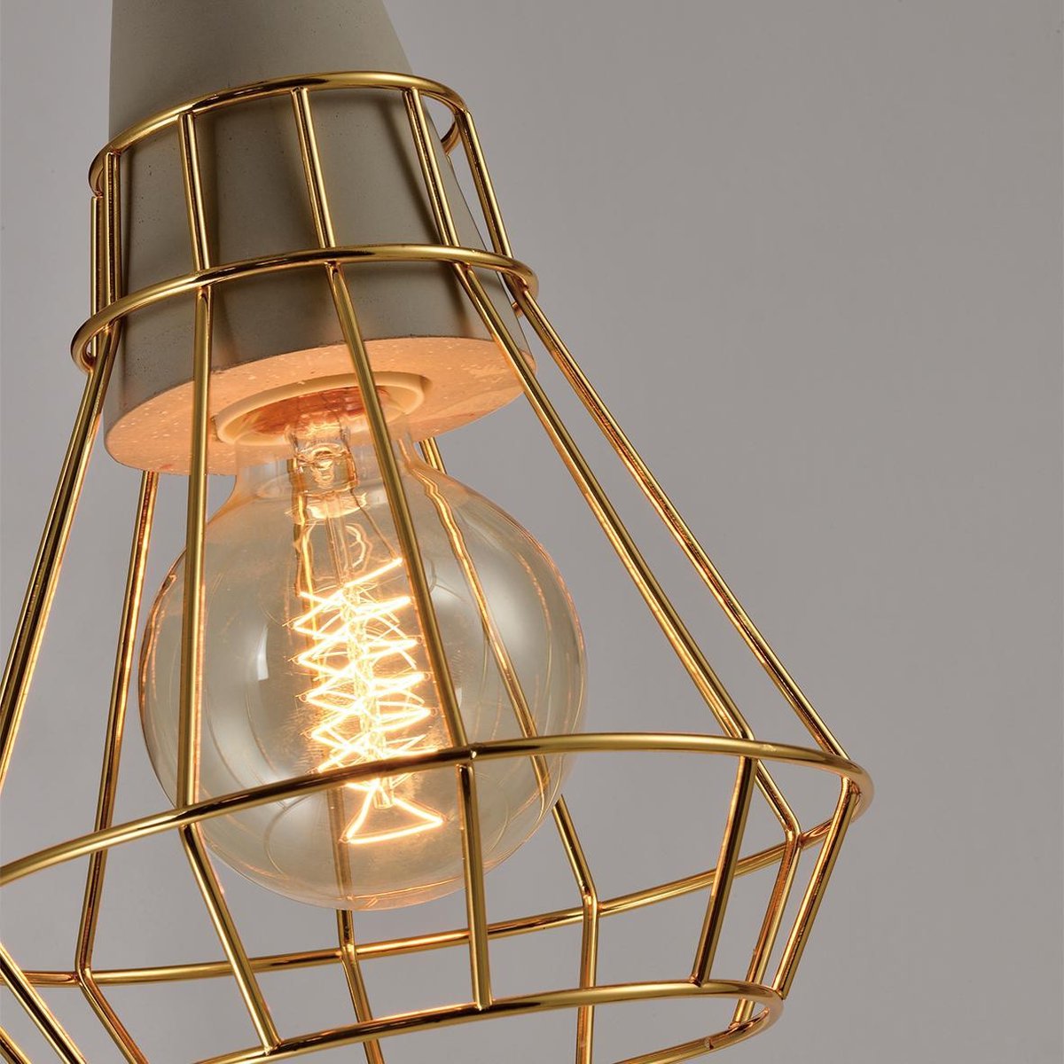 Quvio Hanglamp Rond Goud - Quv5098l-gold
