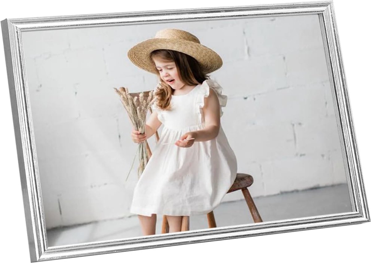 Vidaxl Fotolijsten 3 St Voor Wand Of Tafel 59,4x84 Cm Zilverkleurig - Silver