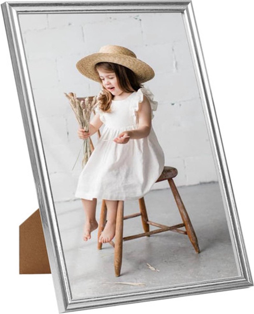 Vidaxl Fotolijsten 3 St Voor Wand Of Tafel 59,4x84 Cm Zilverkleurig - Silver