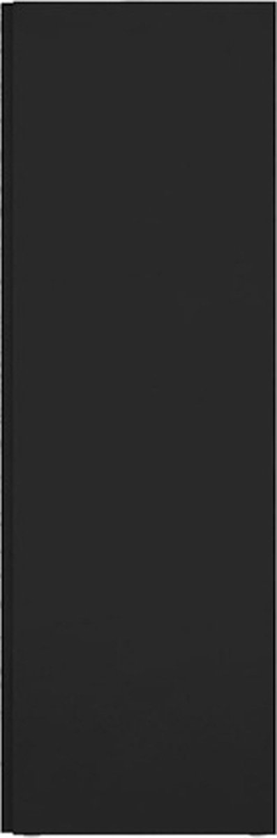 Vidaxl Hoekkast 33x33x100 Cm Spaanplaat - Zwart