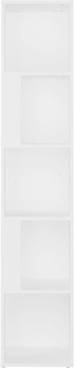 Vidaxl Hoekkast 33x33x164,5 Cm Spaanplaat Wit