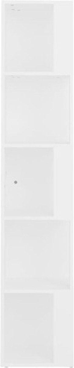 Vidaxl Hoekkast 33x33x164,5 Cm Spaanplaat Wit