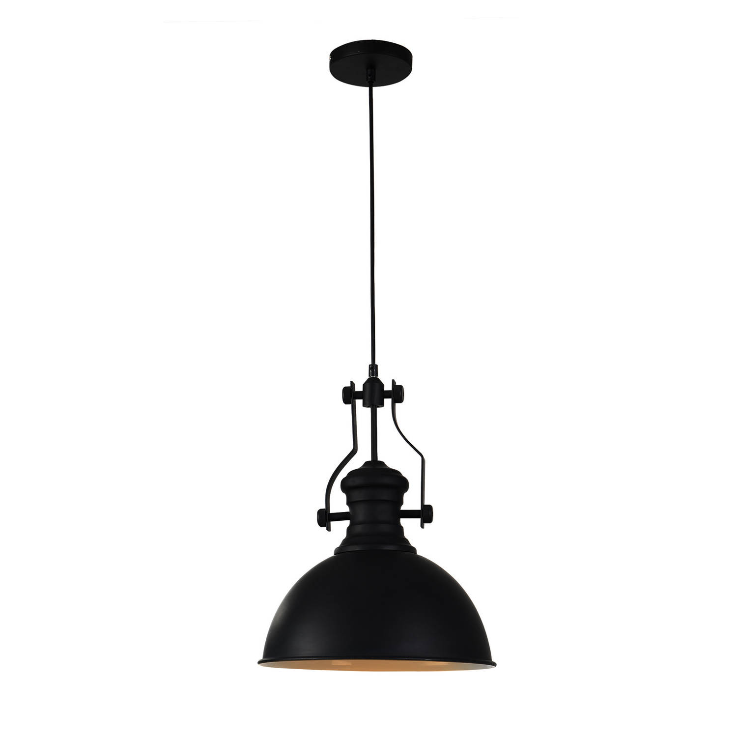 Quvio Hanglamp Rond - Quv5077l-black - Zwart