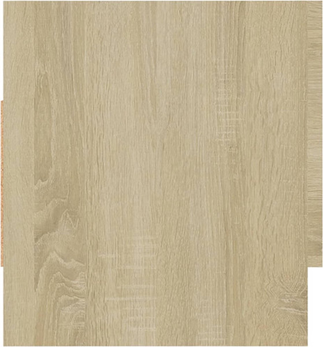 Vidaxl Kledingkast 70x32,5x35 Cm Spaanplaat Sonoma Eikenkleurig - Bruin