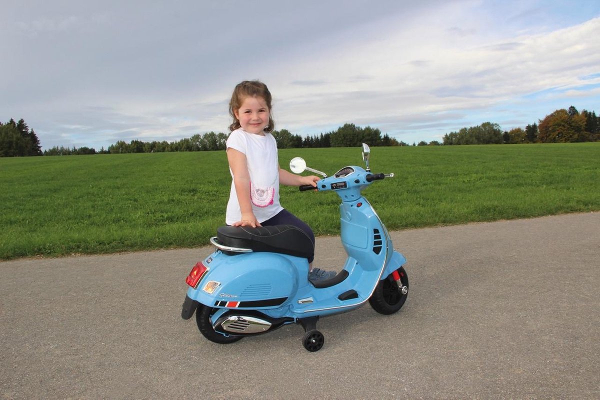 Jamara Speelgoedscooter Vespa Gts 125 12 V - Blauw