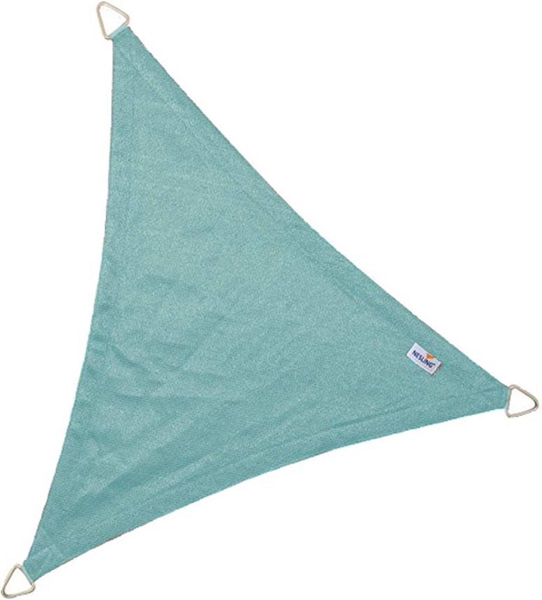 Nesling Compleet Pakket: Coolfit 5x5x5m Ijs Met Rvs Bevestigingsset En Buitendoekreiniger - Blauw