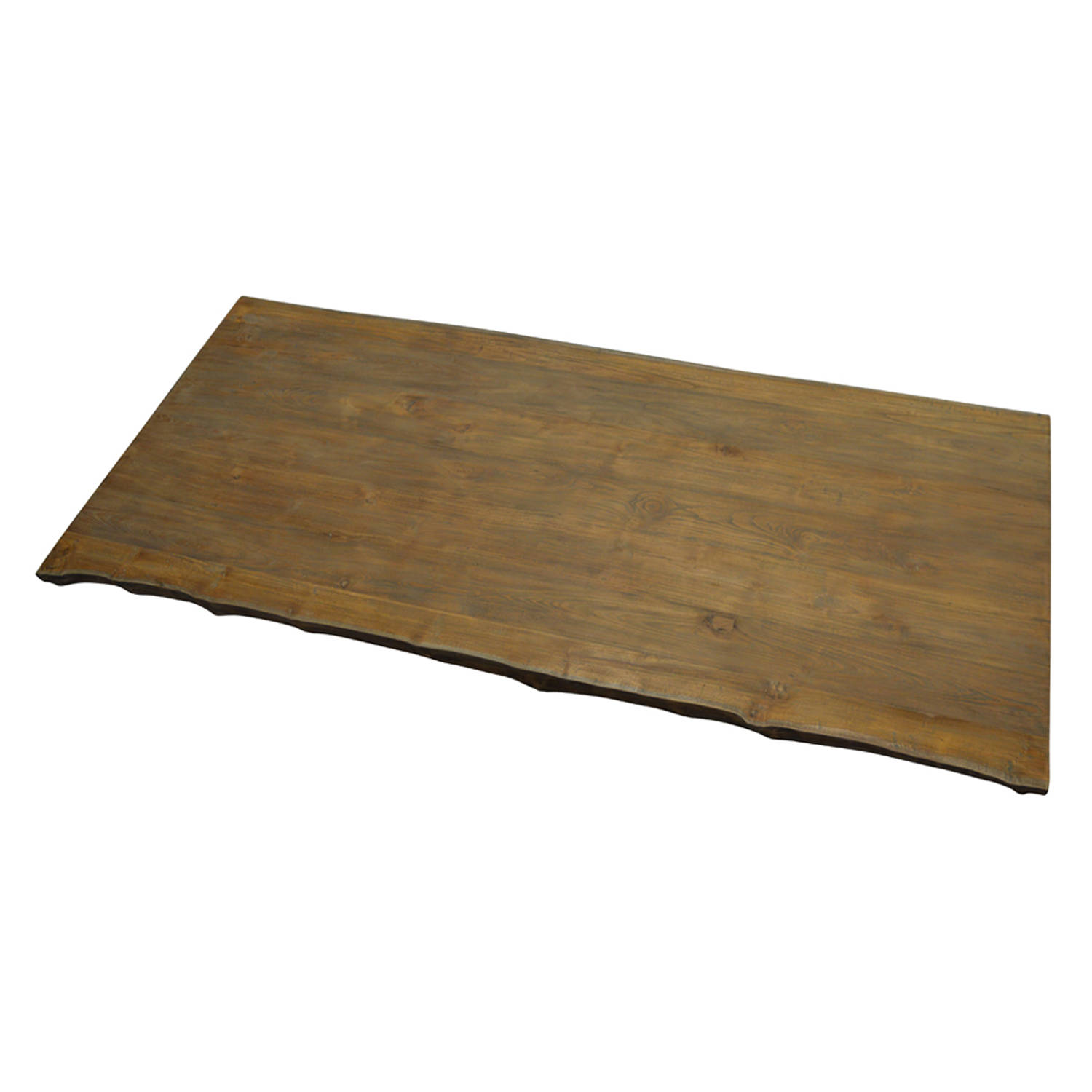 Livingfurn - Eetkamertafel Dk Blad - L100cm X B240cm - Teakhout - Bruin