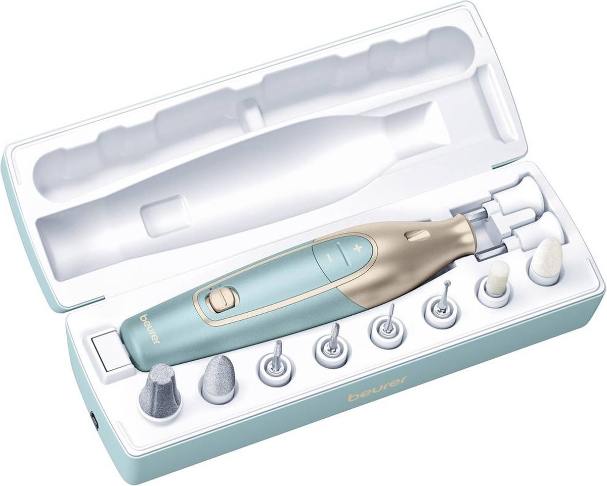 Beurer Mp84 Manicure/pedicureset Oplaadbaar 10 Opzetstukken