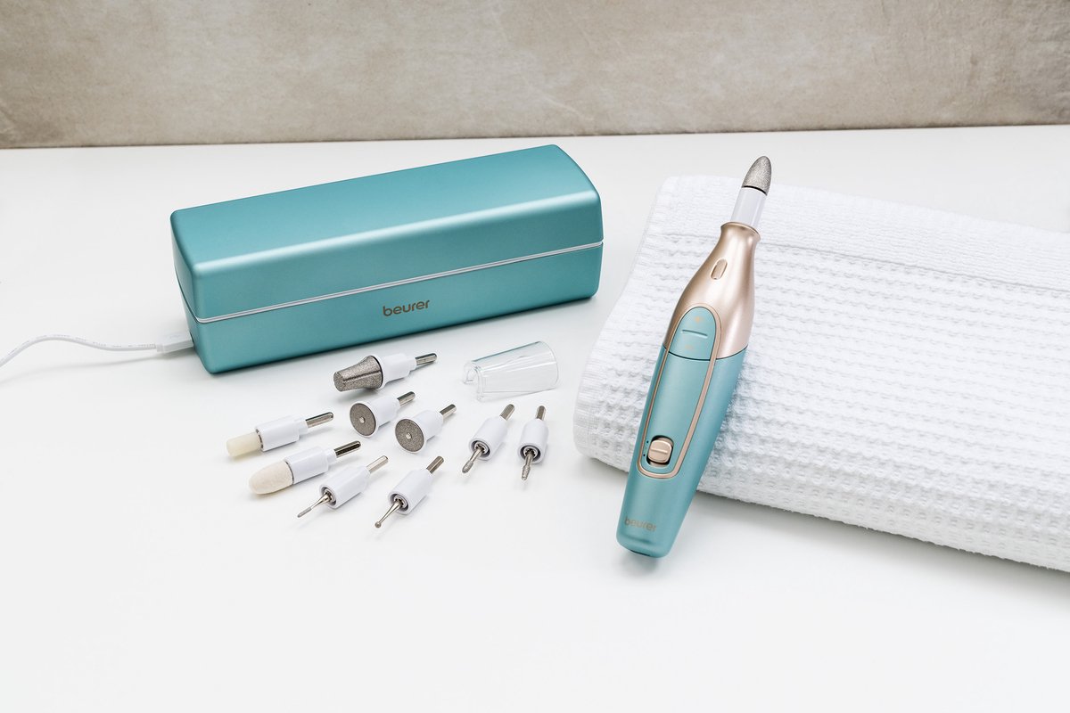 Beurer Mp84 Manicure/pedicureset Oplaadbaar 10 Opzetstukken