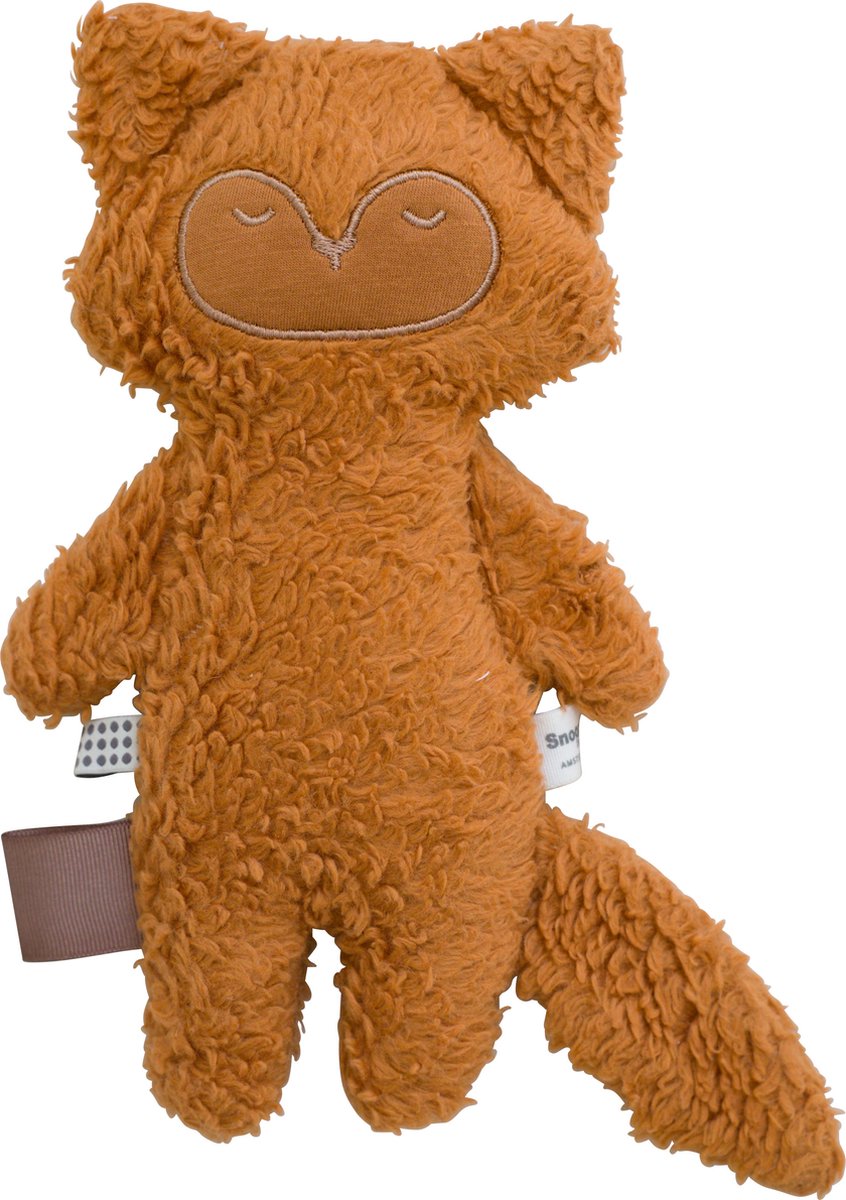 Snoozebaby Organisch Knuffel Vosje Foxy Fox Toffee - 24 Cm