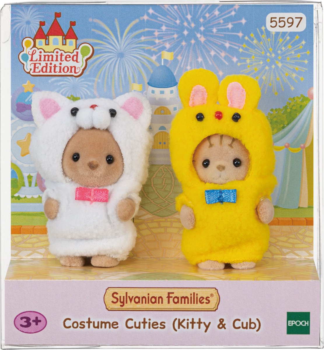 Sylvanian Families Costume Series ( Kitty & Cub) - 5597