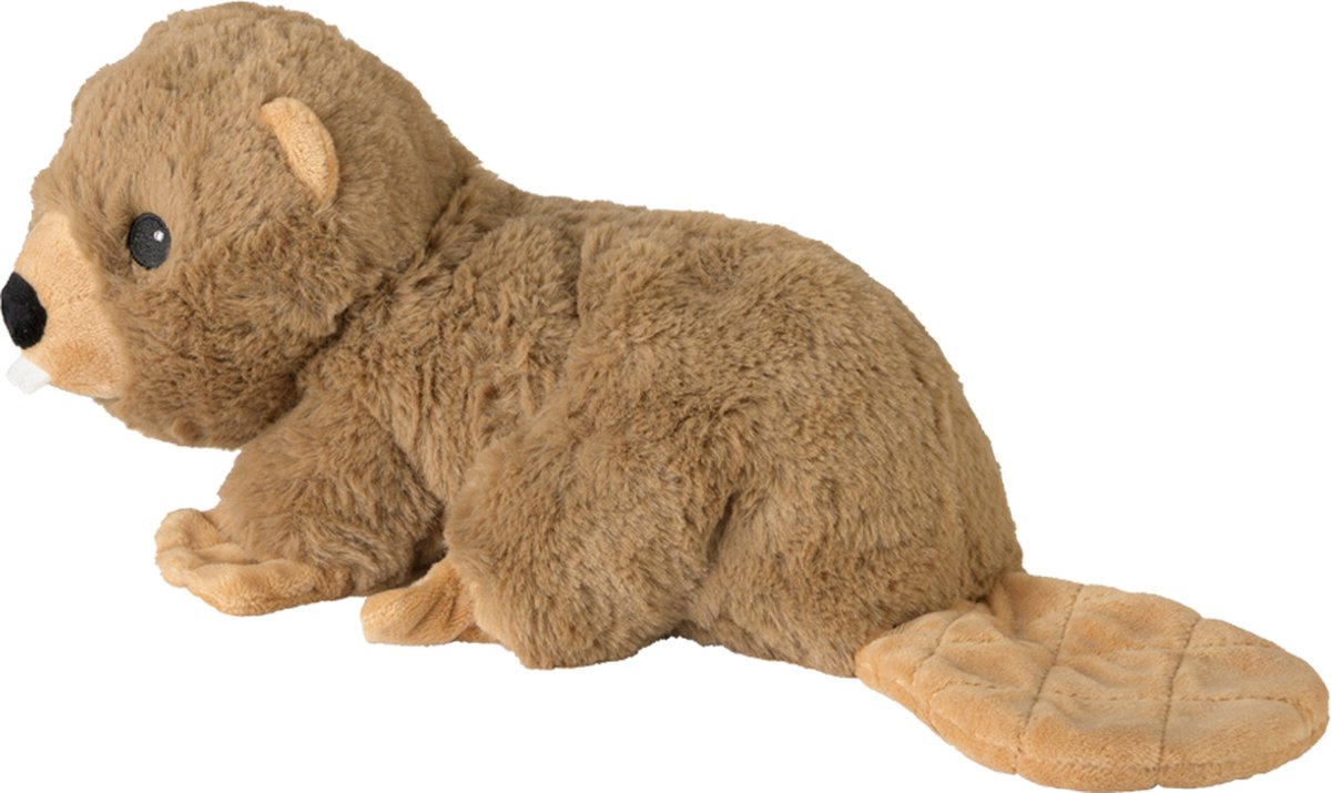 Warmies Magnetronknuffel Bever - Bruin
