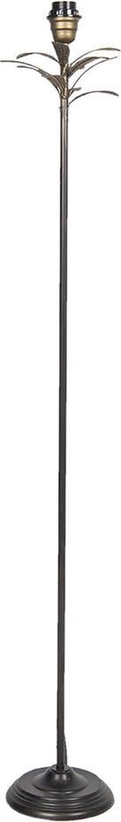 Clayre & Eef Vloerlamp 18*18*127 Cm E27/max 1*40w Metaal - Bruin