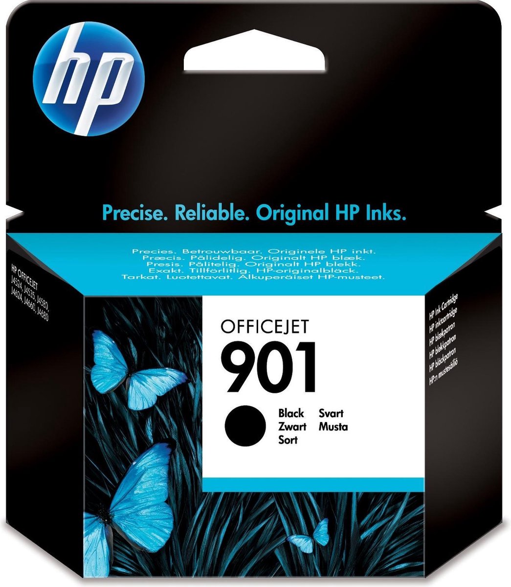 HP 901 - Inktcartridge / - Zwart