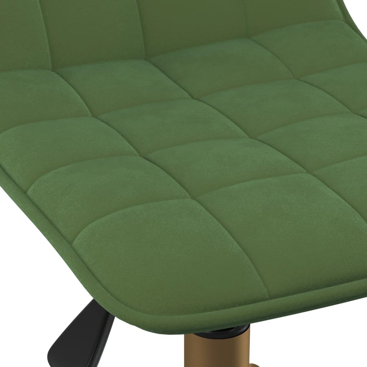Vidaxl Eetkamerstoelen Draaibaar 2 St Fluweel Donker - Groen