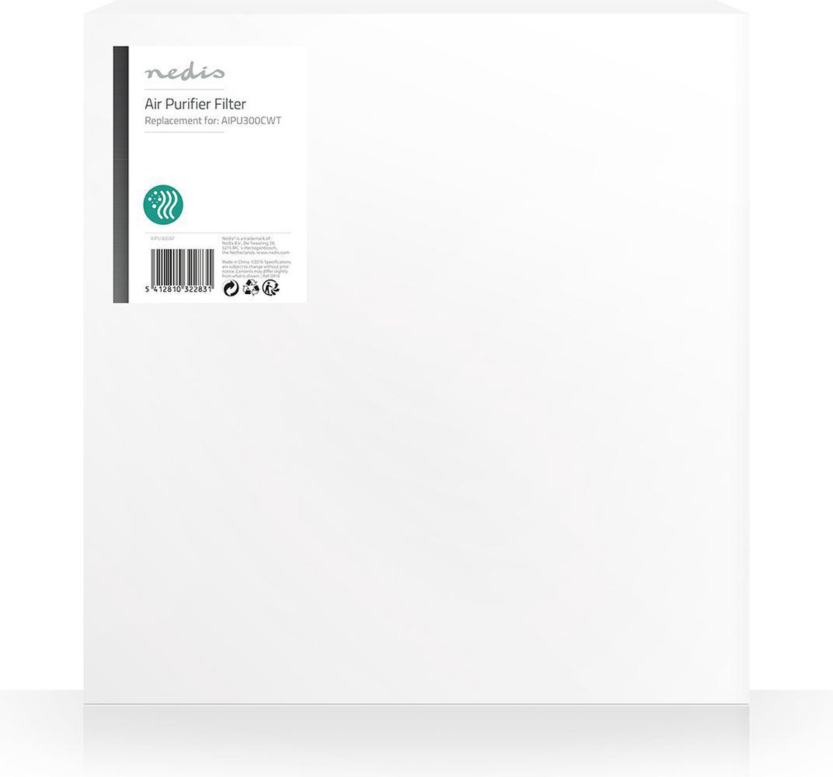 Nedis Filter Voor Luchtverfrisser - Aipu300af - Wit