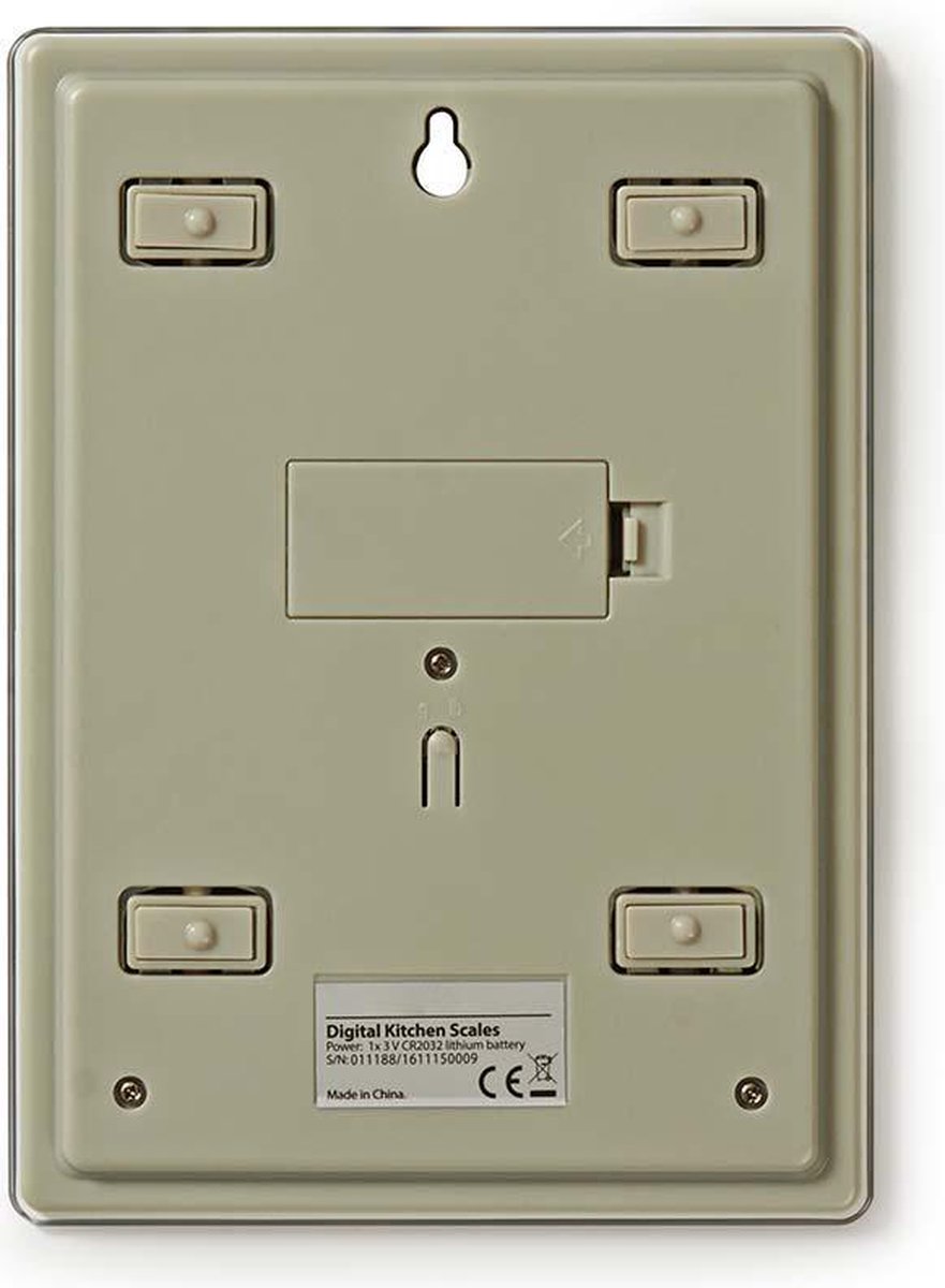 Nedis Keukenweegschaal - Kasc113va - Multicolour