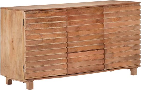 Vidaxl Dressoir 150x50x81 Cm Massief Mangohout - Bruin