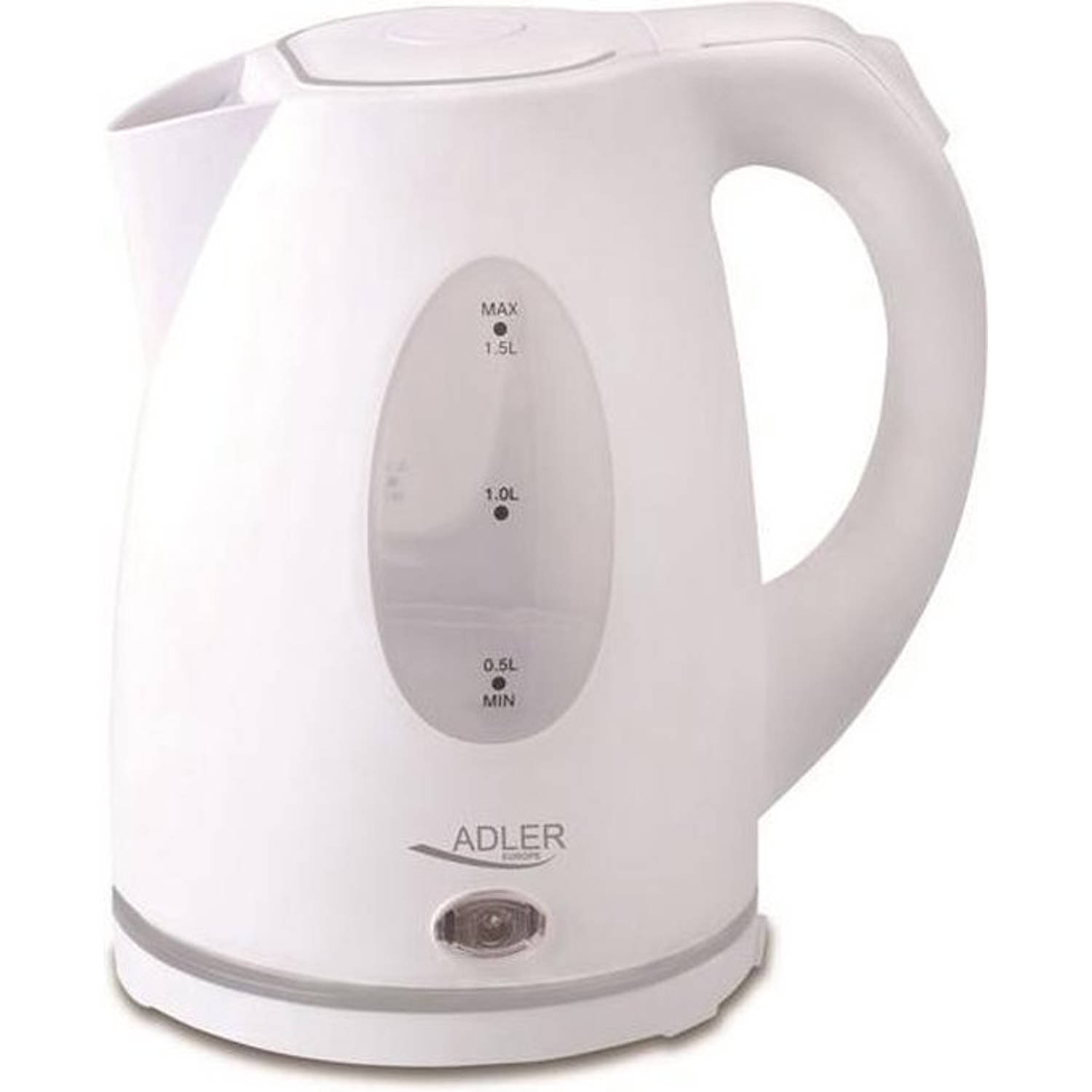 Adler Top Choice - Elektrische Waterkoker - 2000 Watt - Wit - 15. Liter