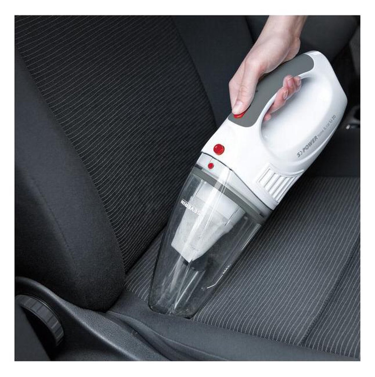 Severin S&apos;power Home & Car Kruimelstofzuiger Ah 7144 - Grijs