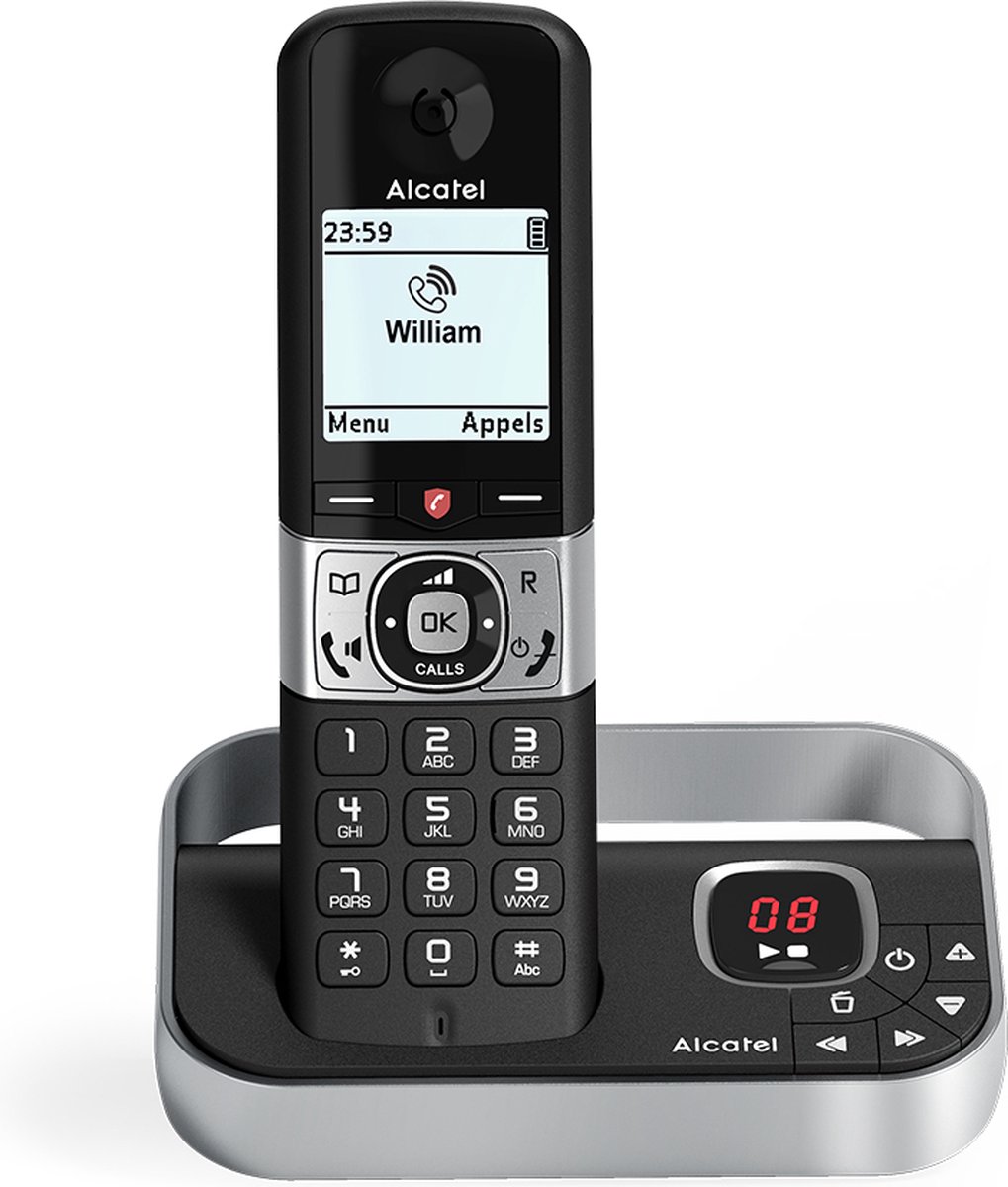 Alcatel - F890 Voice Solo Antwoordapparaat Zwart