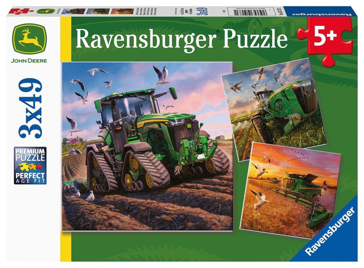 Ravensburger Puzzel John Deere In Actie