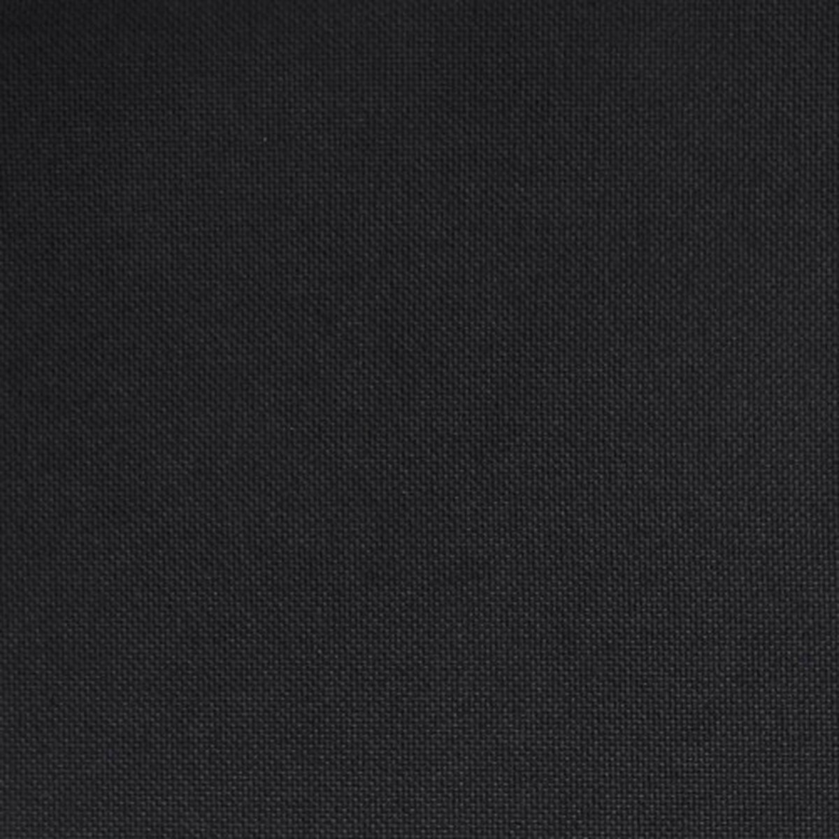 Vidaxl Schommelstoel Met Voetenbank Stof - Zwart