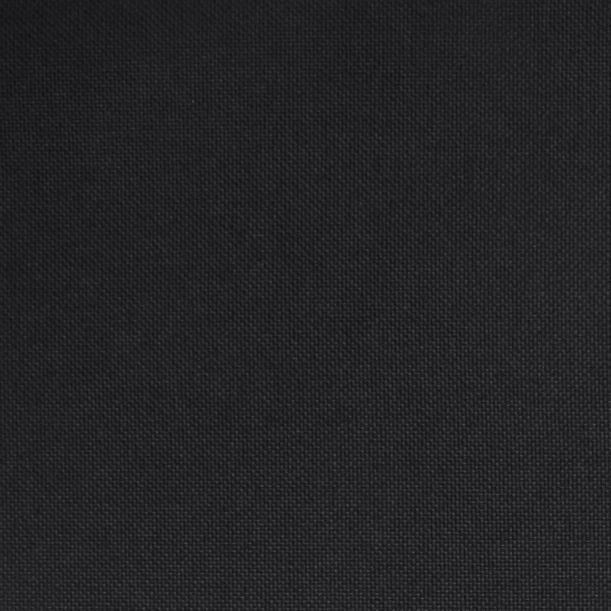 Vidaxl Schommelstoel Met Voetenbank Stof - Zwart