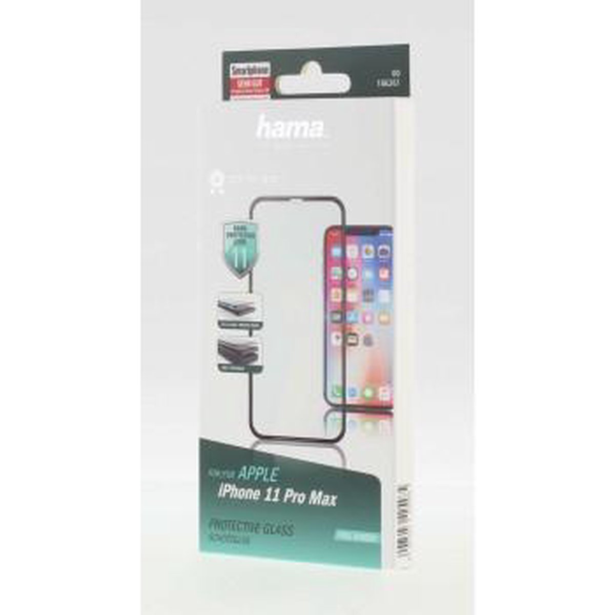 Hama 3d-full-screen-beschermglas Voor Apple Iphone 11 Pro Max Zwart