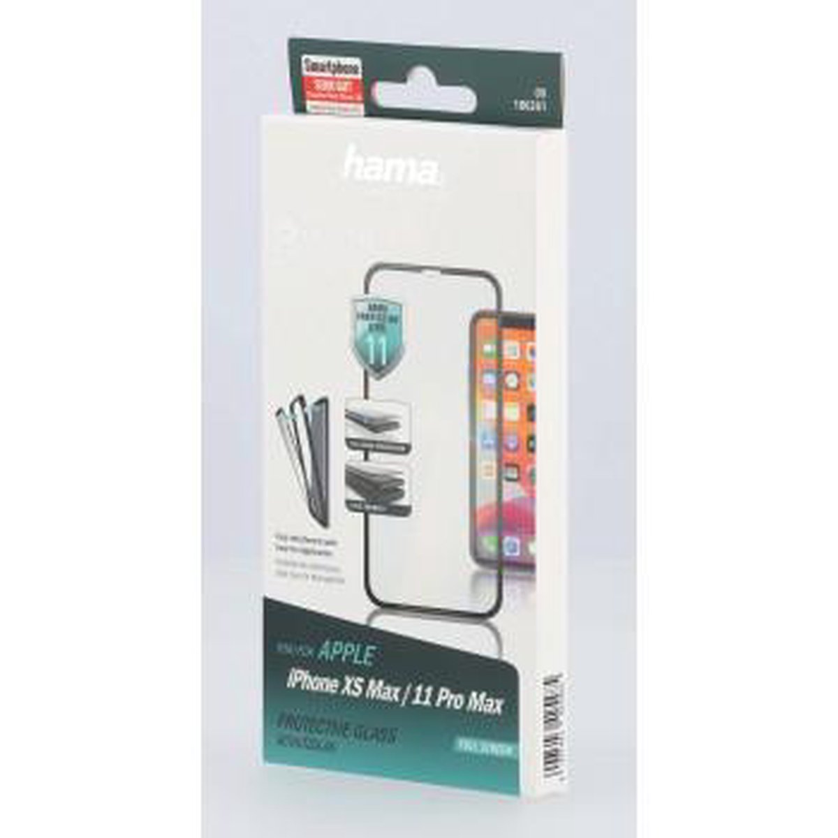 Hama 3d-full-screen-beschermglas Voor Apple Iphone 11 Pro Max Zwart