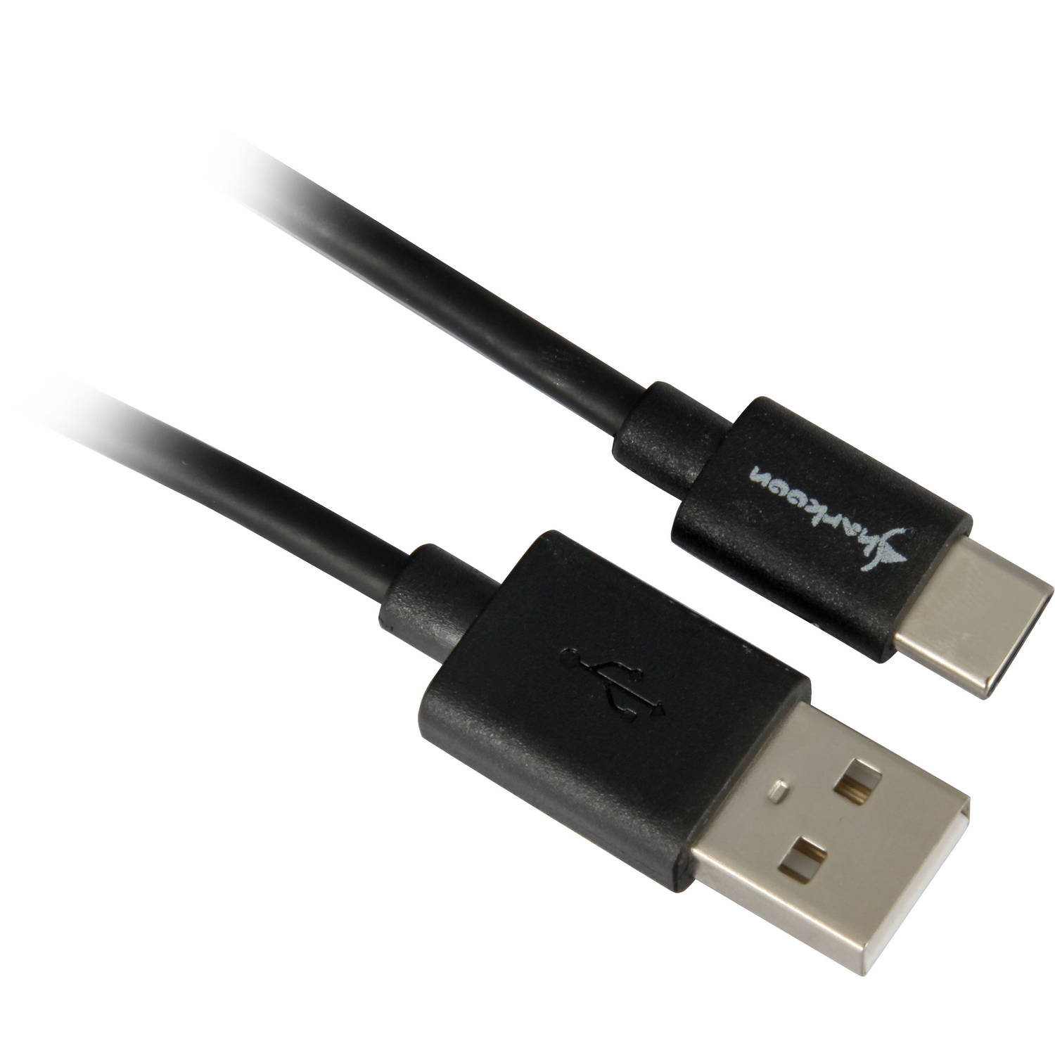 Sharkoon Usb 2.0 Type-a - Type-c Kabel, 1,5m - Zwart