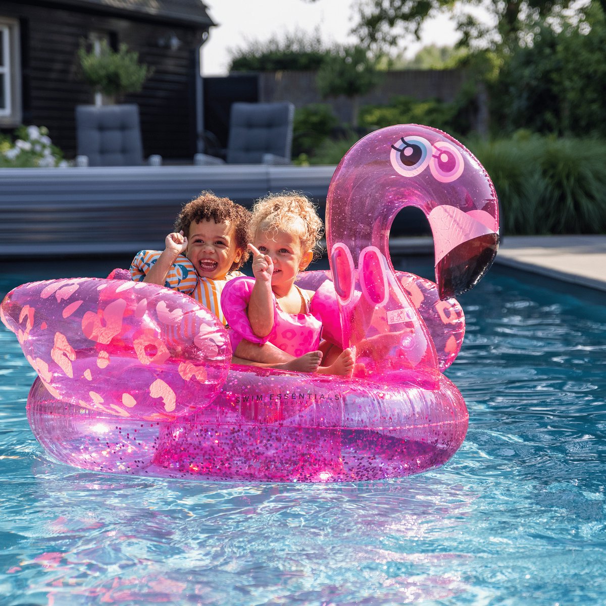 Swim Essentials Opblaas Flamingo Neon Xxl