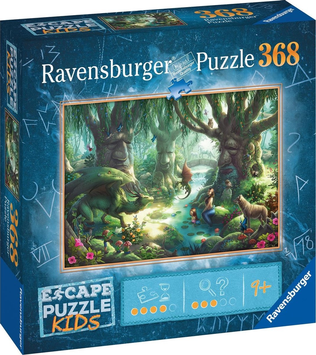 Ravensburger Puzzel 368 Pcs Escape Kids-magic Forest