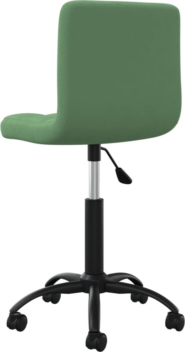 Vidaxl Eetkamerstoelen Draaibaar 4 St Fluweel Donker - Groen