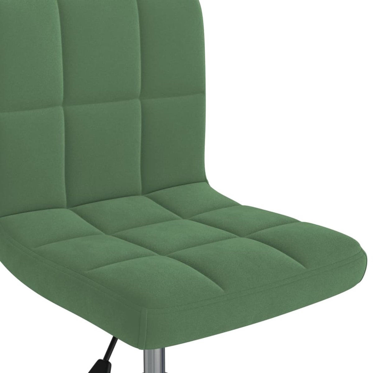 Vidaxl Eetkamerstoelen Draaibaar 4 St Fluweel Donker - Groen