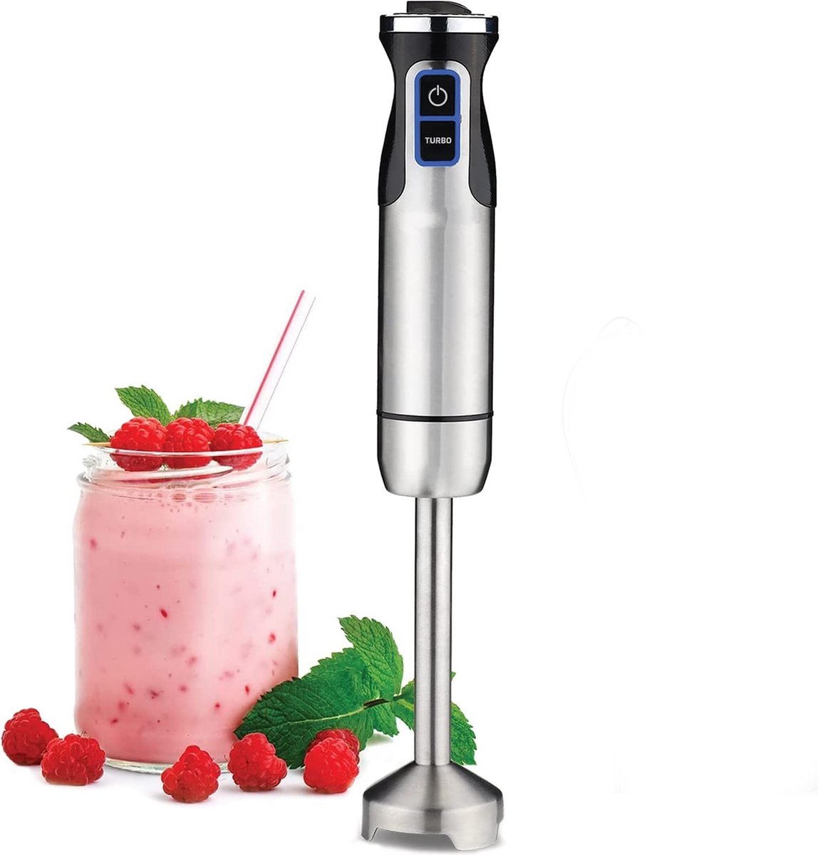 Royalty Line - Rvs Staafmixer Met Variabele Snelheidsregelaar - 800 Watt