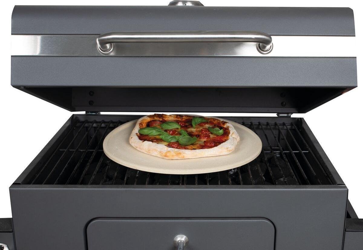 Boska Pizza Party Hot Stone - Pizzasteen Met Onderstel - Houdt Pizza Warm - Knapperige Pizzabodems