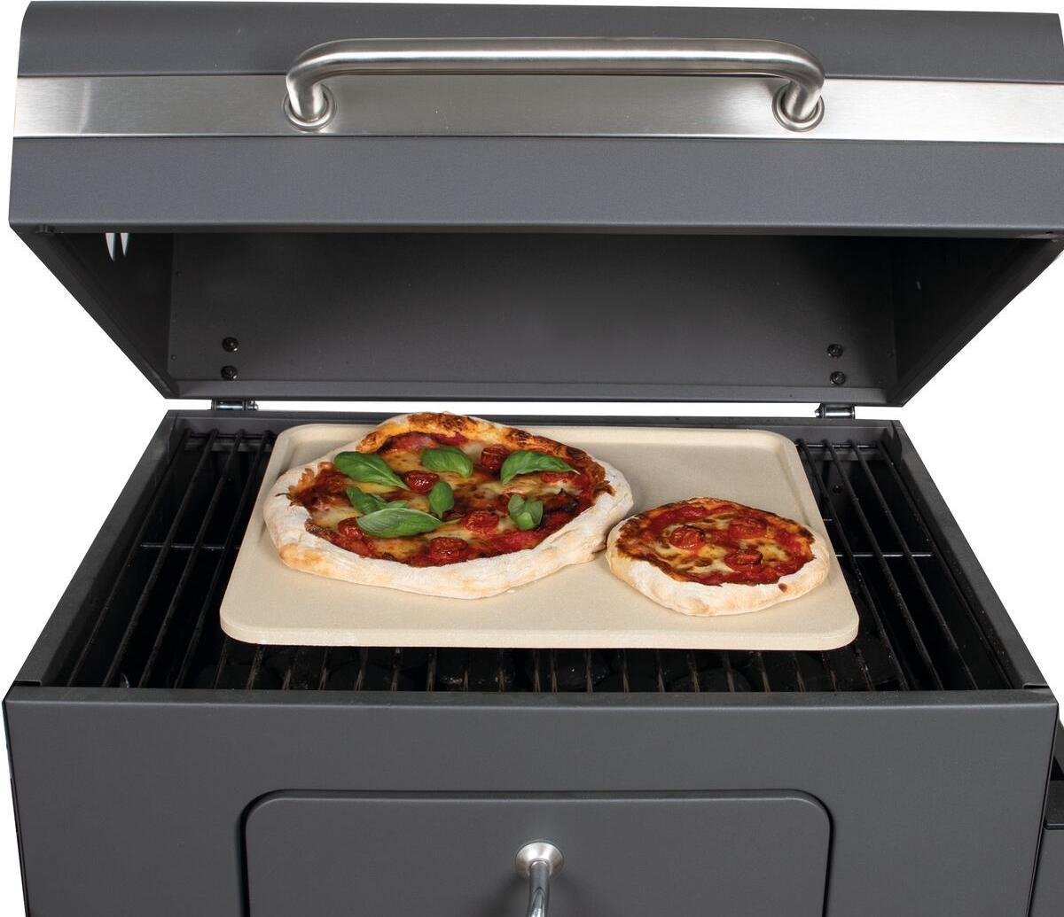 Boska Pizzasteen Deluxe Rechthoek - Voor De Oven - Steenovenkwaliteit Pizza's - Luxe Opstaande Rand