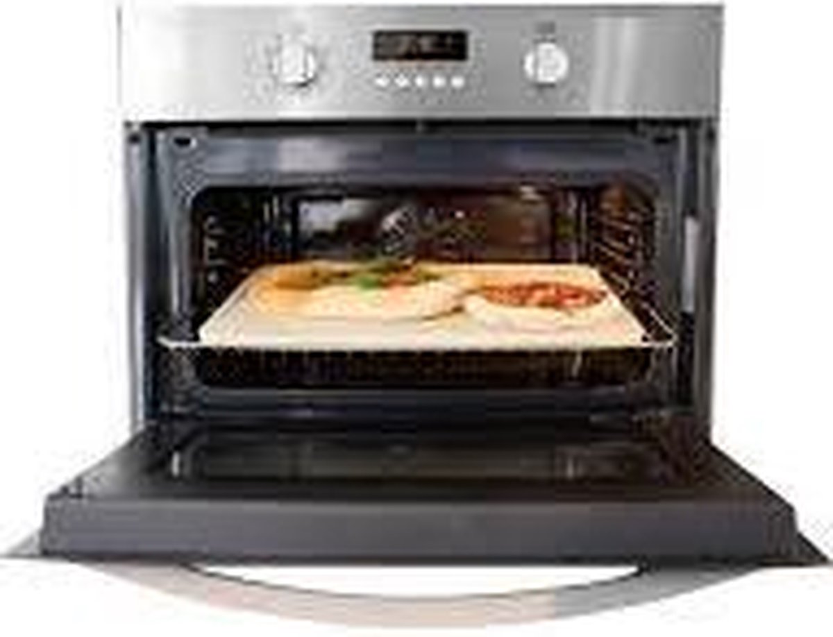 Boska Pizzasteen Deluxe Rechthoek - Voor De Oven - Steenovenkwaliteit Pizza's - Luxe Opstaande Rand