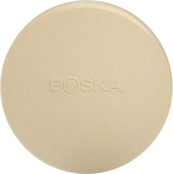 Boska Pizzasteen Deluxe - Voor Oven & Bbq - Steenovenkwaliteit Pizza's - Opstaande Rand - ? 29.5 Cm