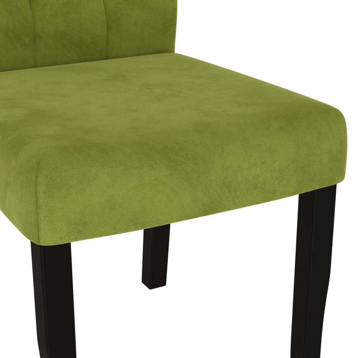 Vidaxl Eetkamerstoelen 4 St Fluweel Licht - Groen