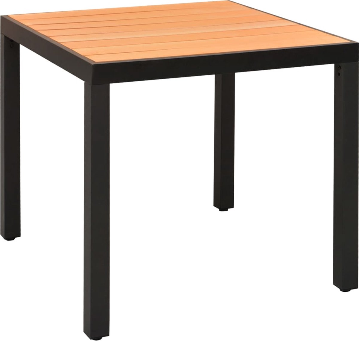 Vidaxl 3-delige Tuinset En Bruin - Zwart