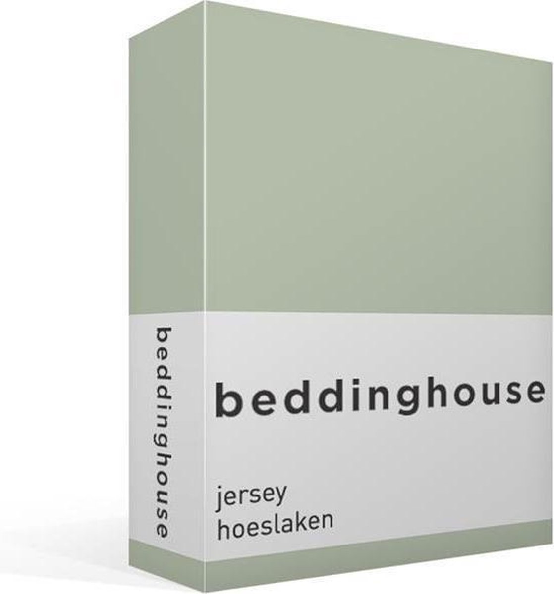 Beddinghouse Jersey Hoeslaken - 100% Gebreide Jersey Katoen - Lits-jumeaux (160x200/220 Cm) - Green - Groen