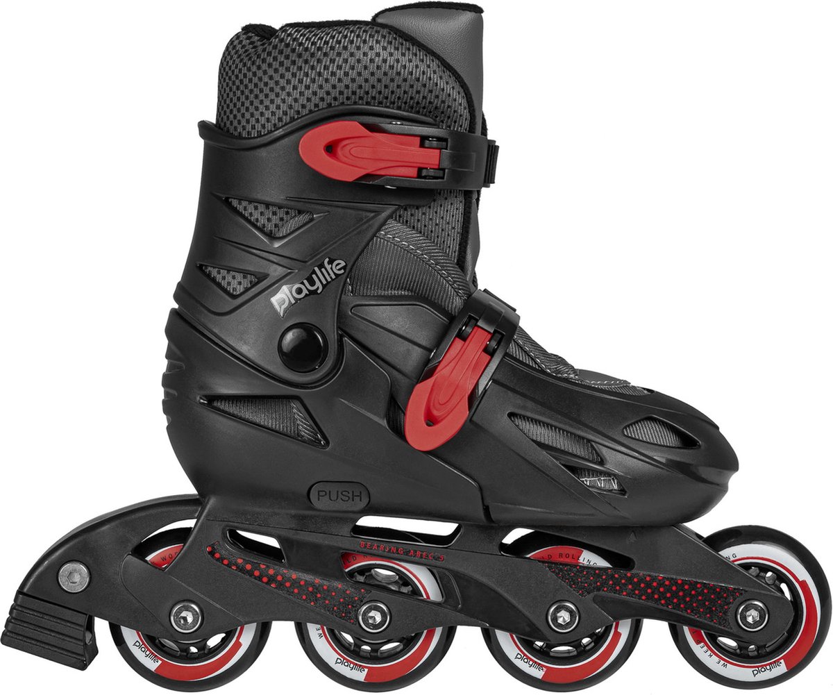 Playlife Inlineskates Riddler Maat 35-38 - Zwart