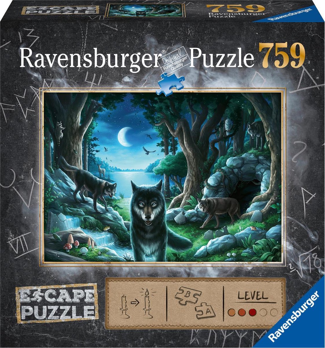 Ravensburger Escape 7 Curse Of The Wolves - 759 Stukjes
