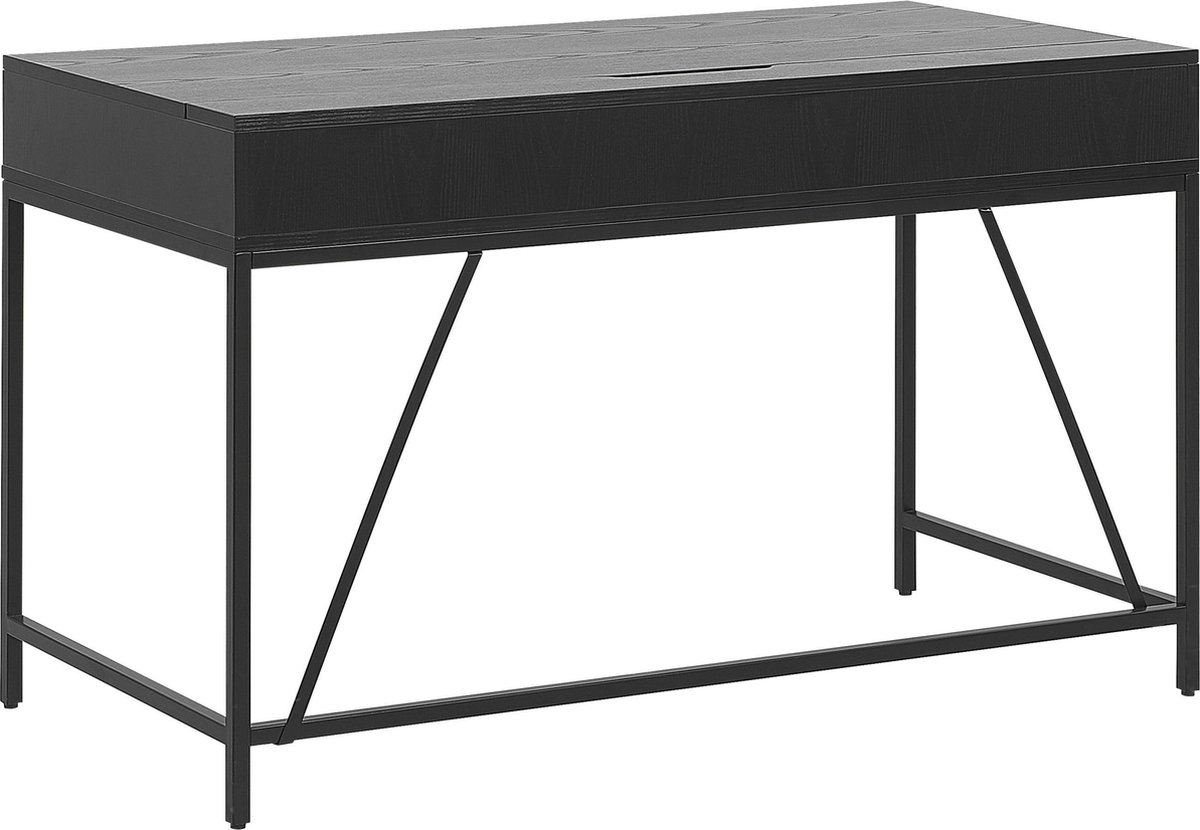 Beliani Jena - Bureau--vezelplaat - Zwart