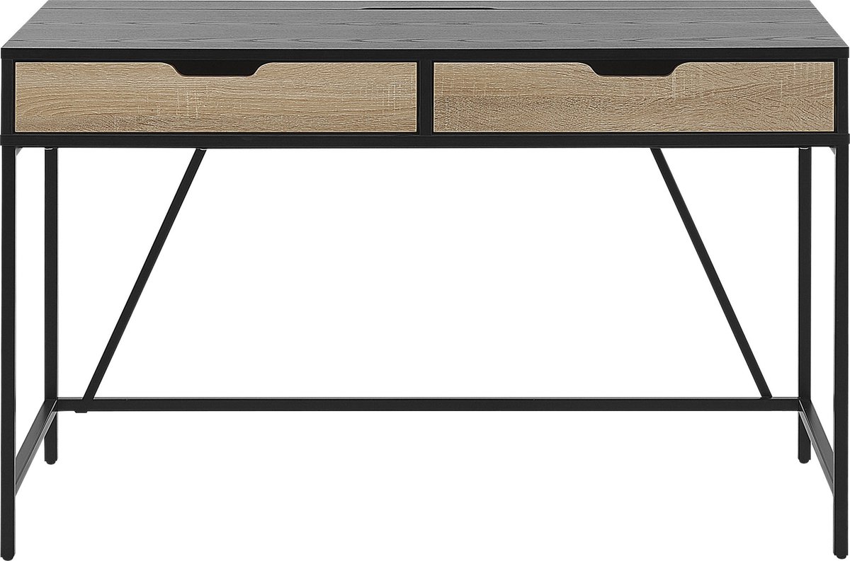 Beliani Jena - Bureau--vezelplaat - Zwart