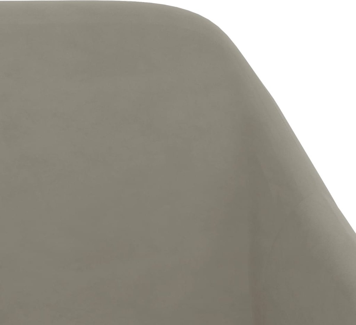 Vidaxl Eetkamerstoelen Draaibaar 2 St Fluweel Licht - Grijs