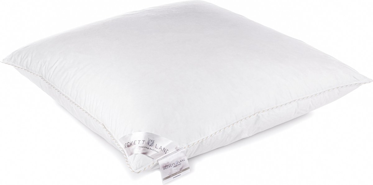Heckett & Lane Hoofdkussen Gold 65% Ganzendons - 80x80cm