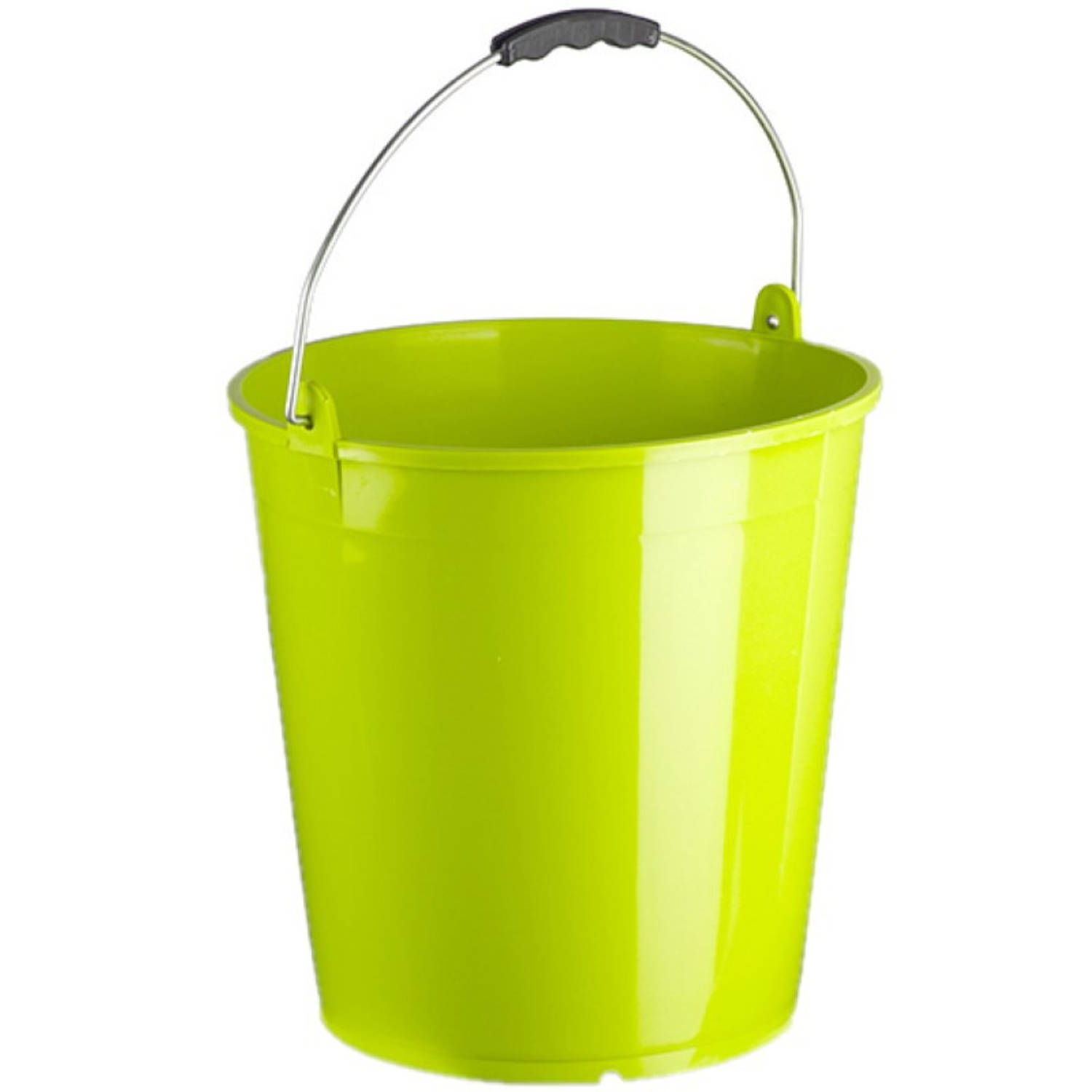 Forte Plastics Emmer Lime 15 Liter 32 X 31 Cm Schoonmaakartikelen - Emmers - Groen